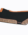 32" X 30" Hilason Horse Saddle PAD Western Contoured Wool Felt Moisture Wicking Black
