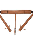 Comfytack Western Horse Leather Rear Flank Back Saddle Cinch With Billets