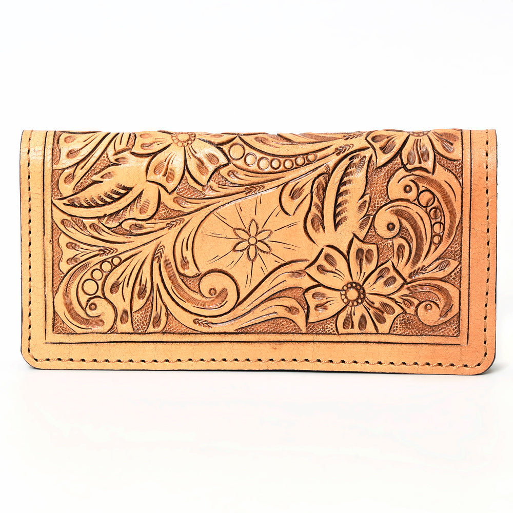 American Darling Clutch Hand Tooled Genuine Leather Women Bag Western Handbag Purse