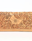American Darling Clutch Hand Tooled Genuine Leather Women Bag Western Handbag Purse