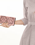 American Darling Hand Tooled Genuine Leather Women Bag Western Handbag Purse