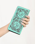 American Darling Hand Tooled Genuine Leather Women Bag Western Handbag Purse