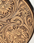 American Darling Hand Tooled Genuine Leather Women Bag Western Handbag Purse