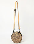 American Darling Hand Tooled Genuine Leather Women Bag Western Handbag Purse