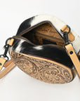 American Darling Hand Tooled Genuine Leather Women Bag Western Handbag Purse
