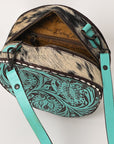 American Darling Hand Tooled Genuine Leather Women Bag Western Handbag Purse