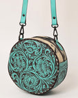 American Darling Hand Tooled Genuine Leather Women Bag Western Handbag Purse
