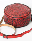 American Darling Hand Tooled Genuine Leather Women Bag Western Handbag Purse