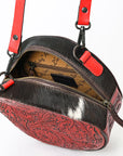 American Darling Hand Tooled Genuine Leather Women Bag Western Handbag Purse