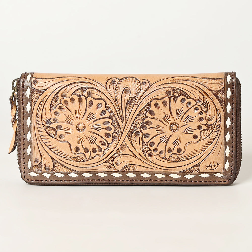 American Darling Hand Tooled Genuine Leather Women Bag Western Handbag Purse
