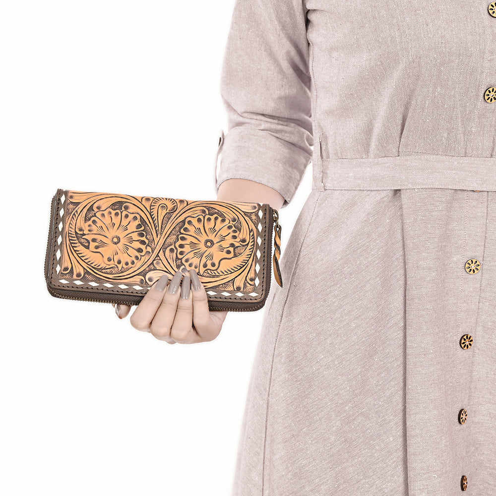 American Darling Hand Tooled Genuine Leather Women Bag Western Handbag Purse