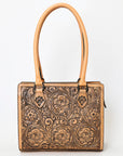 ADBGZ732A American Darling Hand Tooled Genuine Leather Women Bag Western Handbag Purse