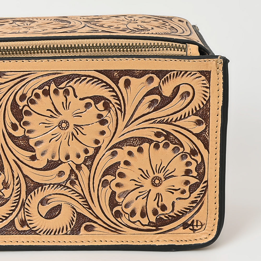 American Darling Hand Tooled Genuine Leather Women Bag Western Handbag Purse