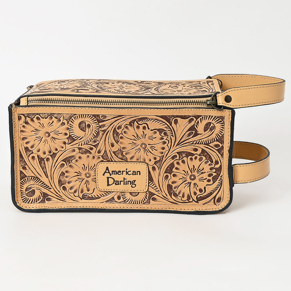 American Darling Hand Tooled Genuine Leather Women Bag Western Handbag Purse