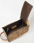 American Darling Hand Tooled Genuine Leather Women Bag Western Handbag Purse