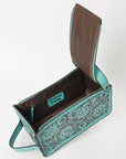 American Darling Hand Tooled Genuine Leather Women Bag Western Handbag Purse