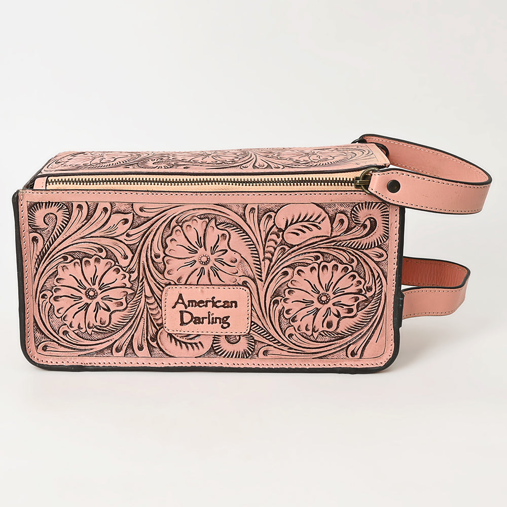 American Darling Hand Tooled Genuine Leather Women Bag Western Handbag Purse