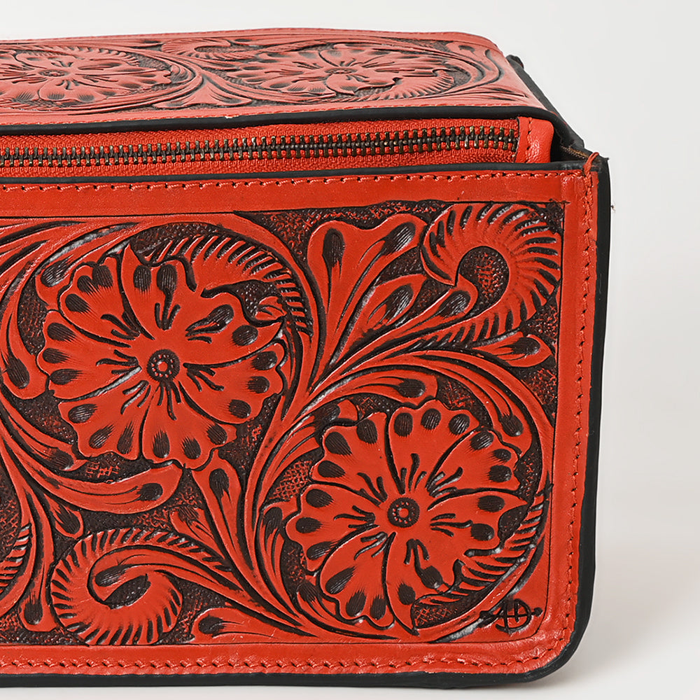 American Darling Hand Tooled Genuine Leather Women Bag Western Handbag Purse