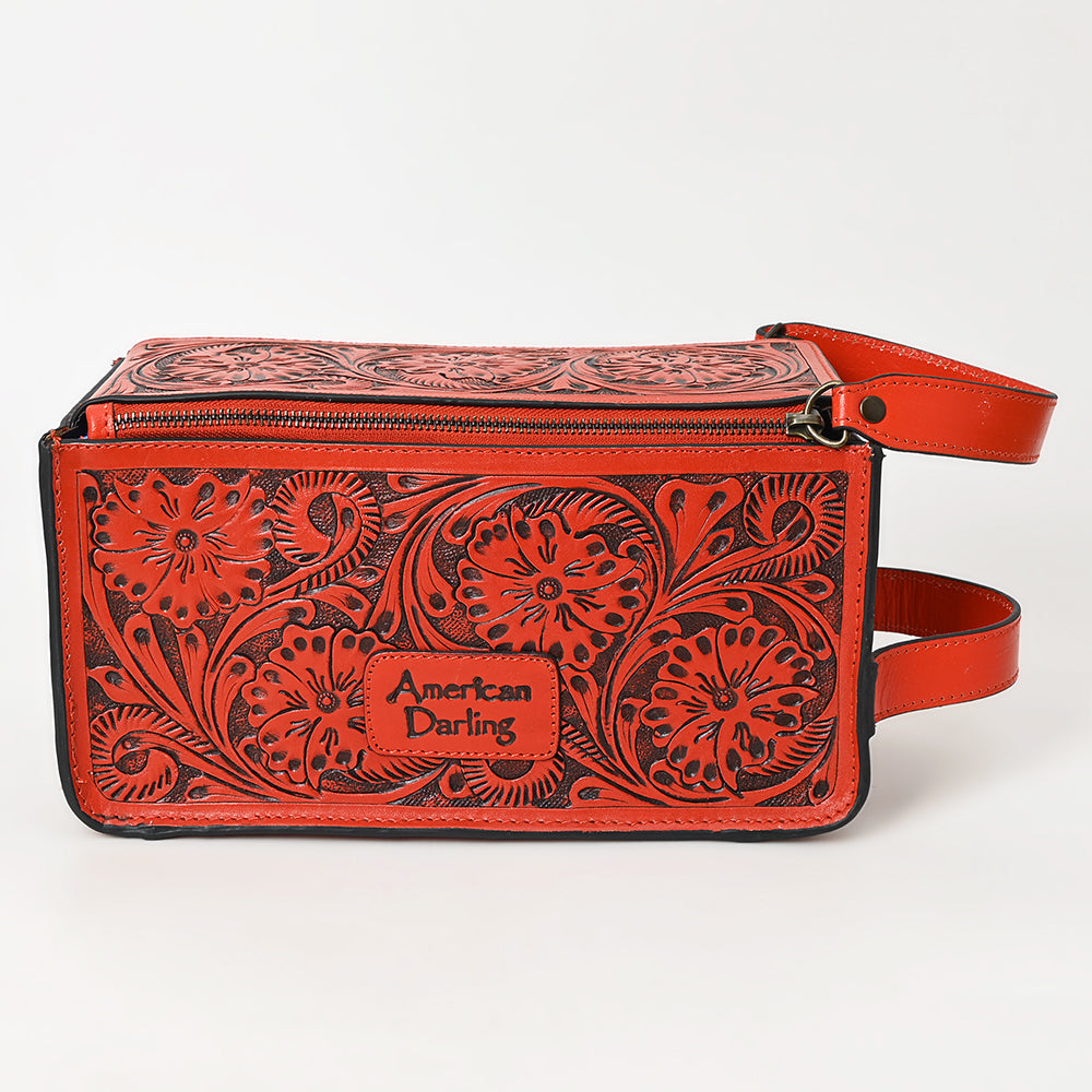 American Darling Hand Tooled Genuine Leather Women Bag Western Handbag Purse