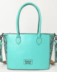 ADBGZ734B American Darling Hand Tooled Genuine Leather Women Bag Western Handbag Purse