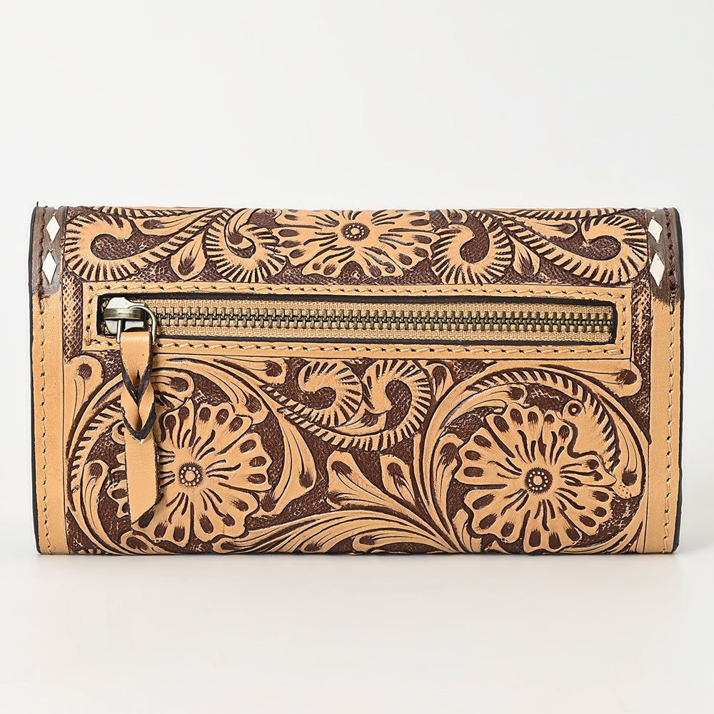 American Darling Hand Tooled Genuine Leather Women Bag Western Handbag Purse