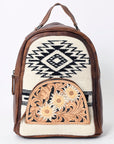 American Darling Hair On Genuine Leather Women Bag Western Handbag Purse
