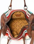 ADBGS174J American Darling Saddle Blanket Genuine Leather Women Bag Western Handbag Purse