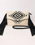ADBGS178BG American Darling Saddle Blanket Genuine Leather Women Bag Western Handbag Purse