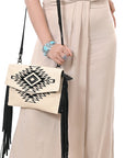 ADBGS178BG American Darling Saddle Blanket Genuine Leather Women Bag Western Handbag Purse