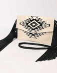 ADBGS178BG American Darling Saddle Blanket Genuine Leather Women Bag Western Handbag Purse