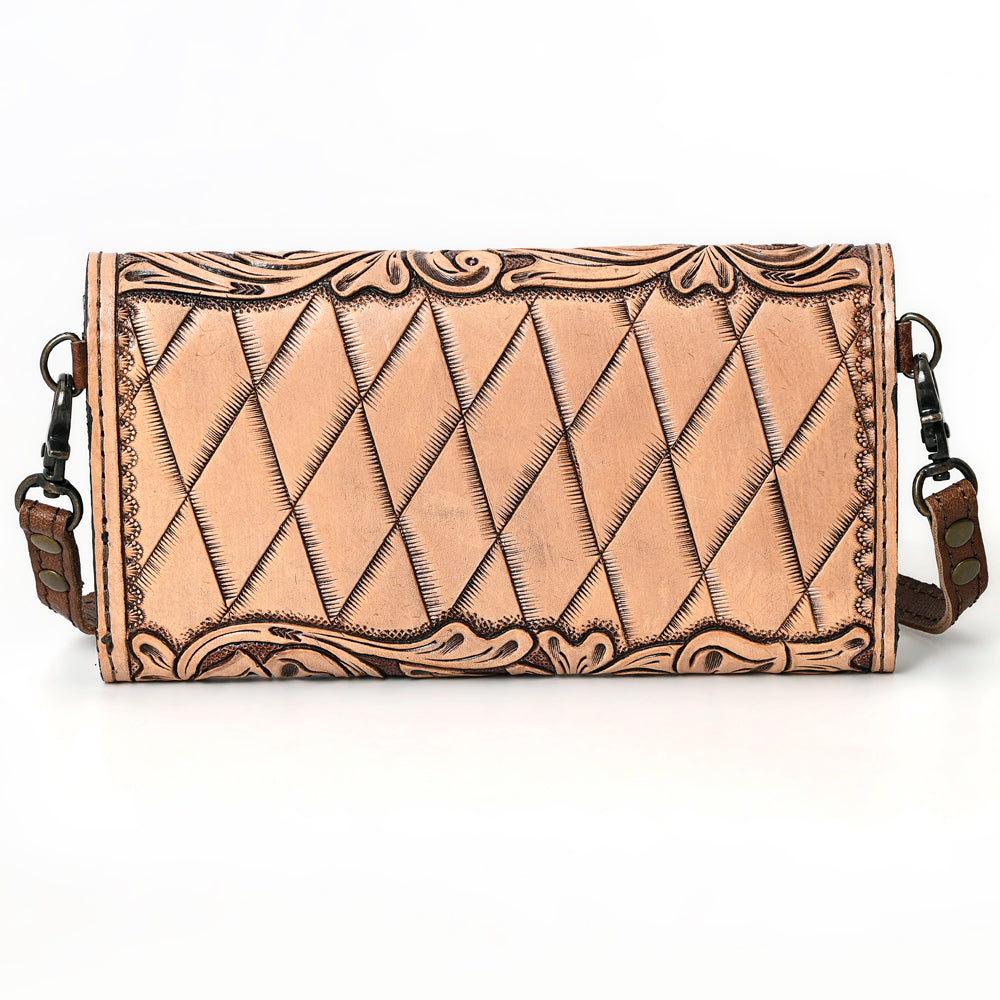 American Darling Wallet Hand Tooled Genuine Leather women bag western handbag purse