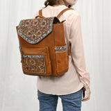 ADBG1093 American Darling Backpack Hand Tooled Genuine Leather women bag western handbag purse