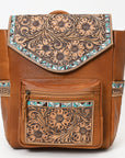 ADBG1093 American Darling Backpack Hand Tooled Genuine Leather women bag western handbag purse