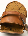 ADBG1094 American Darling Canteen Hand Tooled Saddle Blanket Genuine Leather women bag western handbag purse