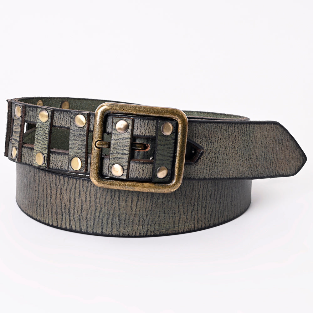American Darling Beautifully Hand Tooled Genuine American Leather Belt Men and  Women