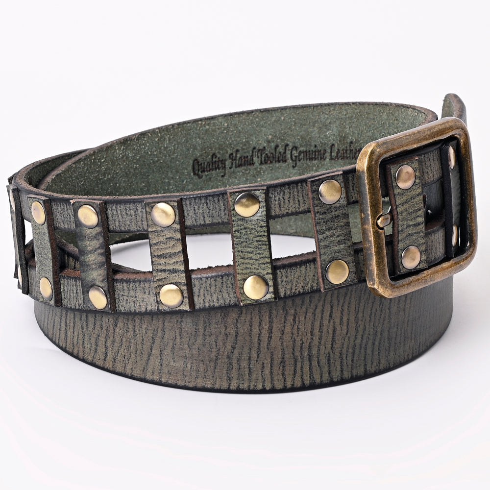 American Darling Beautifully Hand Tooled Genuine American Leather Belt Men and  Women