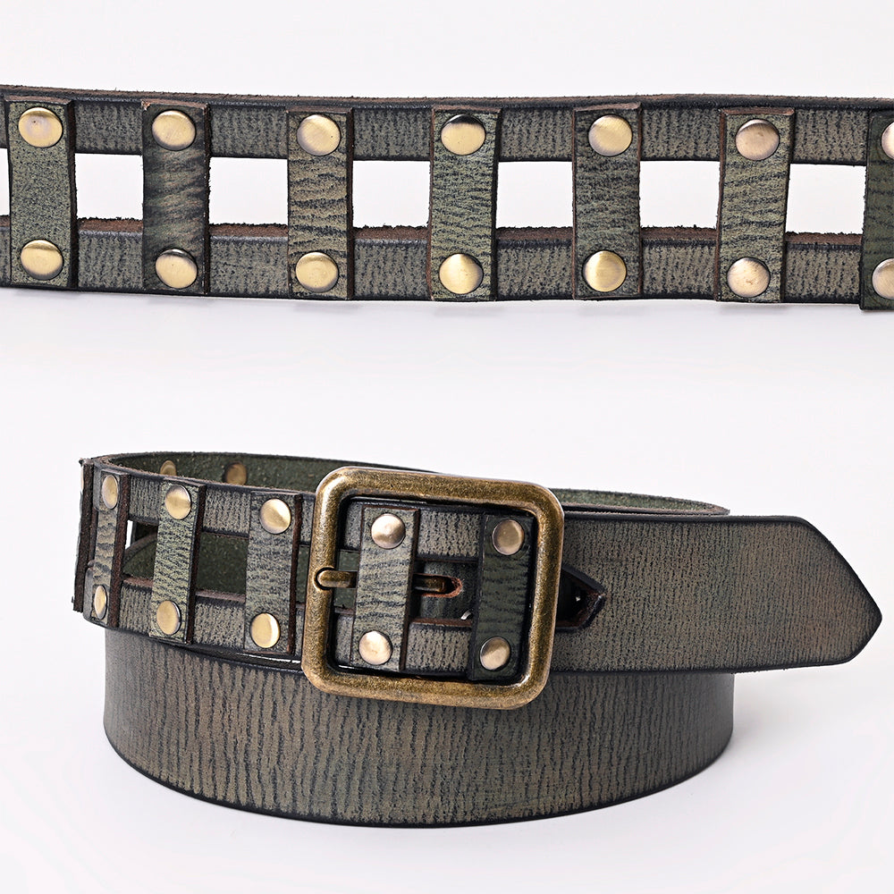 American Darling Beautifully Hand Tooled Genuine American Leather Belt Men and  Women