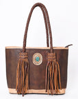 American Darling ADBGM315A Tote Genuine Leather Women Bag Western Handbag Purse