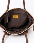 American Darling ADBGM315B Tote Hair-On Genuine Leather Women Bag Western Handbag Purse