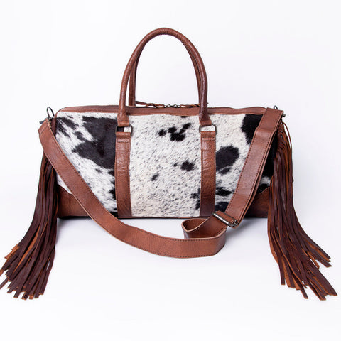 ADBG1095 American Darling Duffel Hair-On Genuine Leather women bag western handbag purse