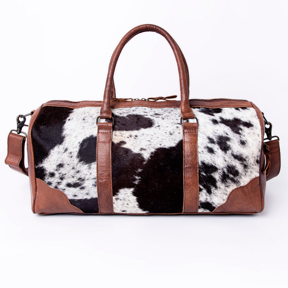 ADBG1095 American Darling Duffel Hair-On Genuine Leather women bag western handbag purse