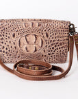 American Darling ORGANISER Upcycled Wool Genuine Leather women bag western handbag purse