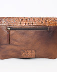 ADBGS178BJ American Darling Crocodile Embossed Genuine Leather Women Bag Western Handbag Purse