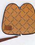 ADGC103 American Darling Hand Tooled Hair On Genuine Leather Women Bag Western Handbag Purse
