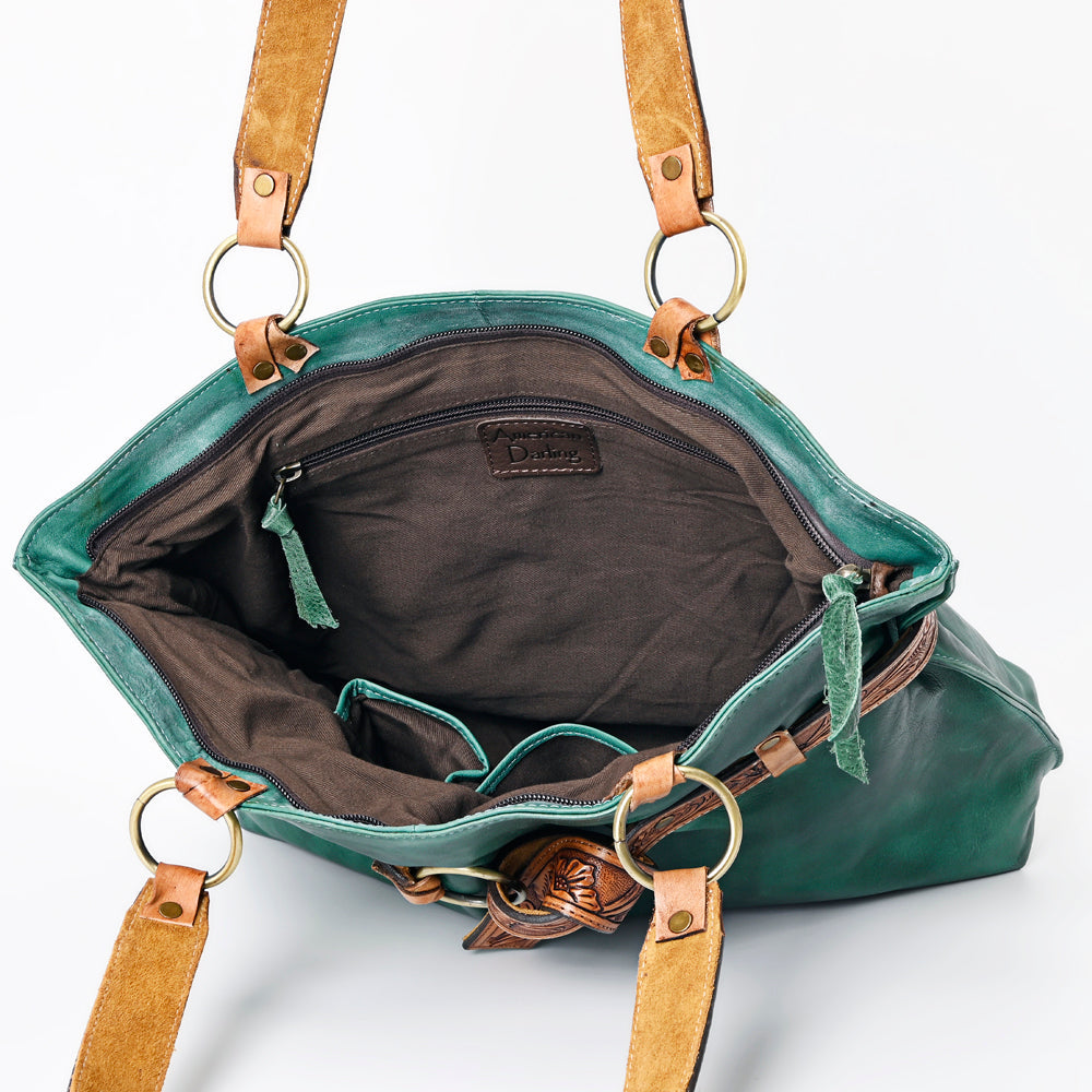 American Darling Tote Genuine Leather Women Bag Western Handbag Purse