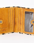 American Darling Card-Holder Hair-On Genuine Leather Women Bag Western Handbag Purse