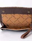 American Darling ADBG1106A Wallet Hand Tooled Genuine Leather Women Bag Western Handbag Purse