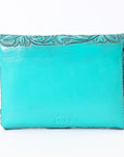 American Darling Envelope Hand Tooled Genuine Leather women bag western handbag purse