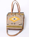 ADBG1111 American Darling Tote Saddle Blanket Genuine Leather women bag western handbag purse
