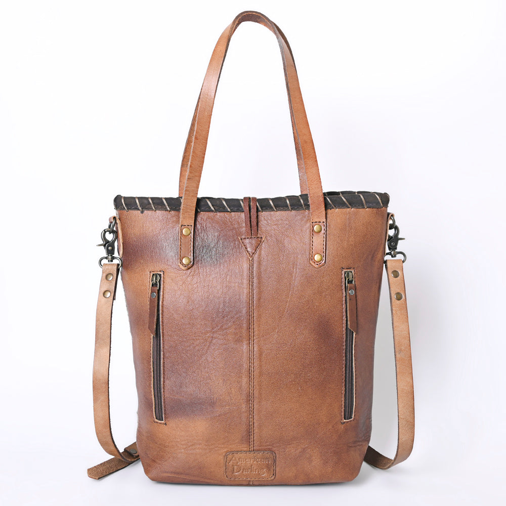 ADBG1111 American Darling Tote Saddle Blanket Genuine Leather women bag western handbag purse